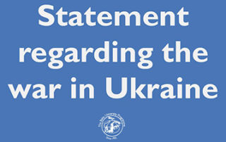 Statement regarding the war in Ukraine.